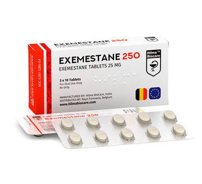 EXEMESTANE
30 tabs (25 mg/tab)