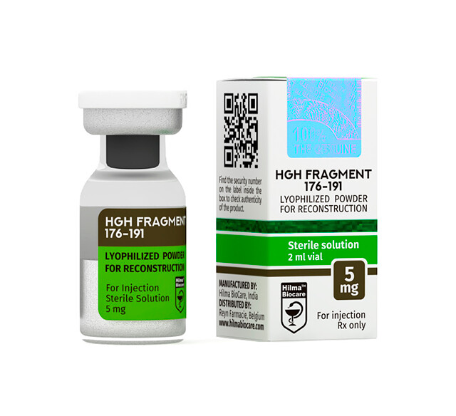 HGH FRAGMENT 176-191
1 vial 5mg