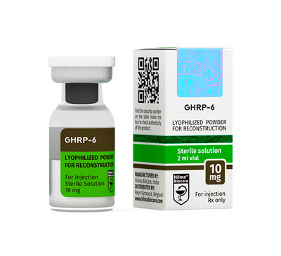 GHRP-6
1 vial 10mg