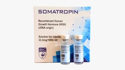 SOMATROPIN LIQUID
1 x 100 IU 3.3mg