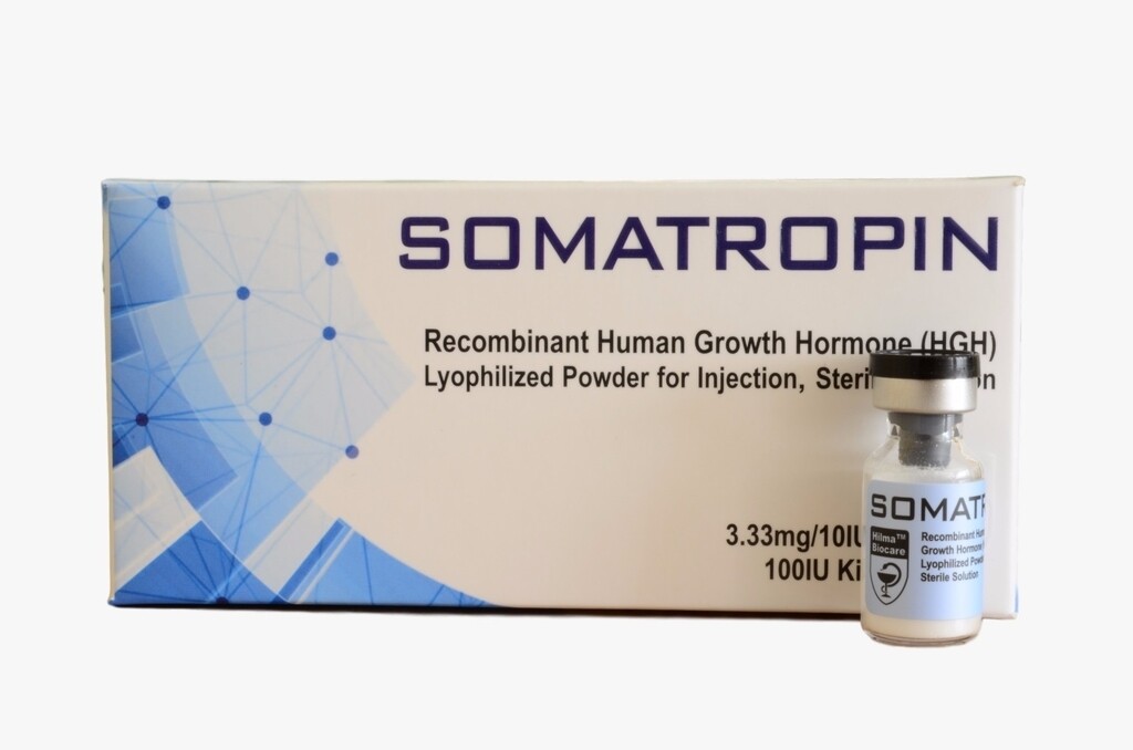 SOMATROPIN POWDER
1 x 100 IU 3.3mg