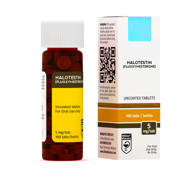 HALOTESTIN HILMA
100 tabs (5 mg/tab)