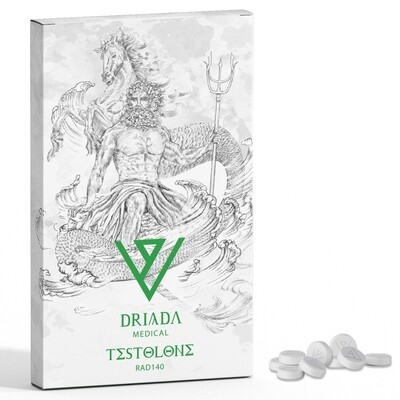 DRIADA RAD-140 (TESTOLONE)
50 tabs (10mg/tab)