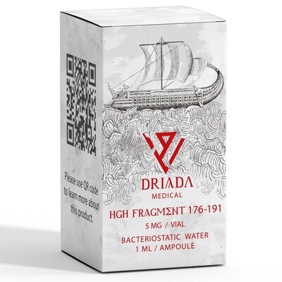 DRIADA HGH FRAGMENT 176-191 5MG
1 vial 5mg