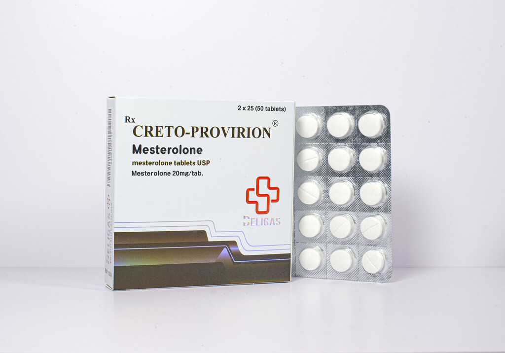 CRETO-PROVIRON 20MG
50 tabs (20 mg/tab)