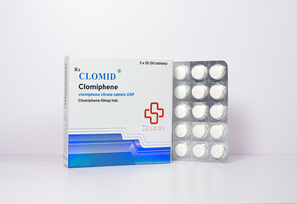 CLOMID BELIGAS
50 tabs (50mg/tab)