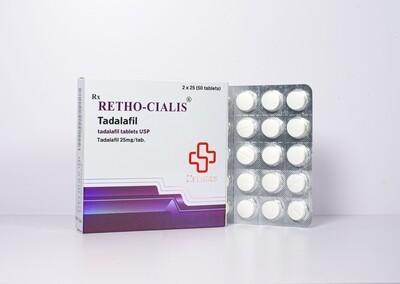 RETHO-CIALIS
50 tabs (25 mg/tab)