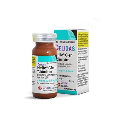 BELIGAS HELIO-CLEN YOHIMBINE
1 vial (5.8mg/ml 10 ml)