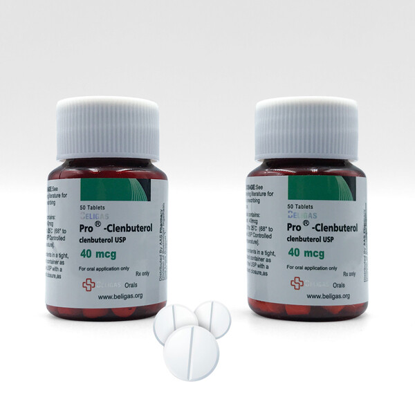 PRO-CLENBUTEROL US
50 tabs (40 mcg/tab)