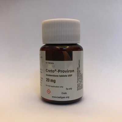 CRETO-PROVIRON 20MG US
50 tabs (20 mg/tab)