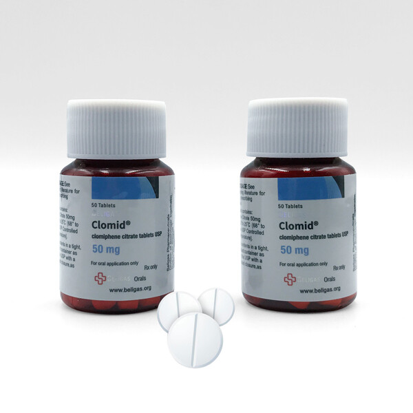 CLOMID BELIGAS US
50 tabs (50mg/tab)