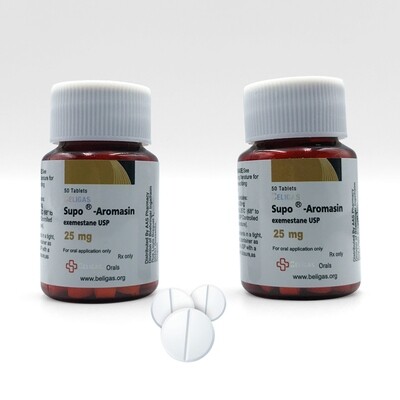 SUPO-AROMASIN US
50 tabs (25 mg/tab)