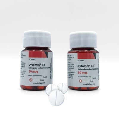 CYTOMEL-T3 US
50 tabs (50mcg/tab)