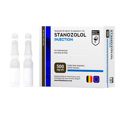 STANOZOLOL INJECTION
10 x 1ml amp (50 mg/ml)
