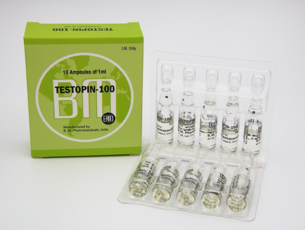 BM Testopin 100 10 fiale (100 mg/ml 1 ml)