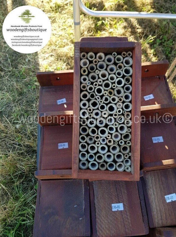 Mason Bee House, Bee House, Bee Hotel, Bee Box, Wildlife House, Solitary Bee Hotel, bug house, bug hotel, Made in Great Britain