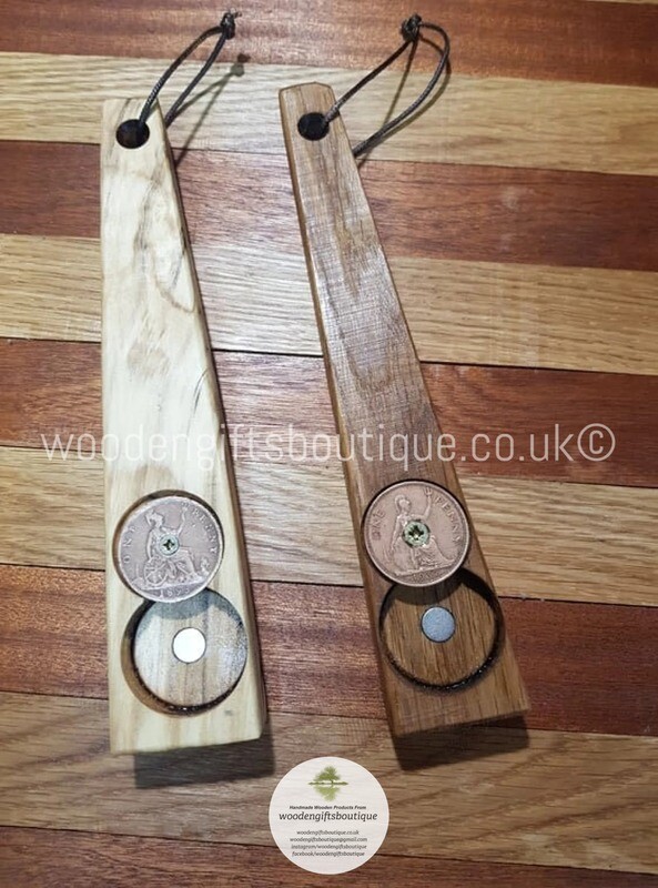 wooden penny Bottle Opener