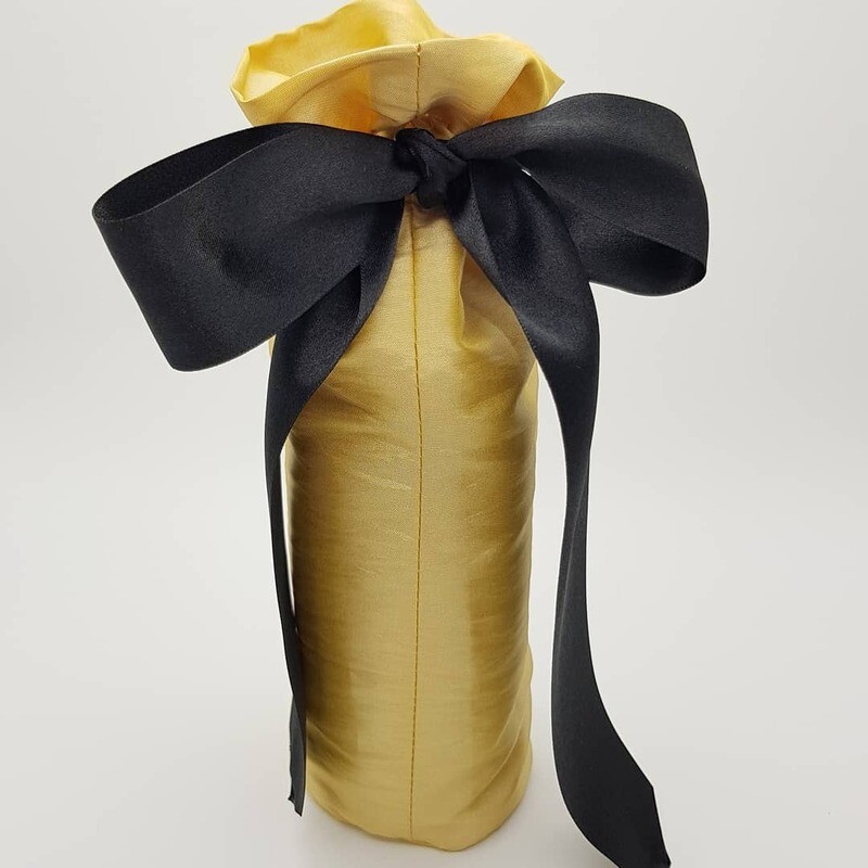 Silk (Thai/Dupion/Taffeta) - Bottle bag