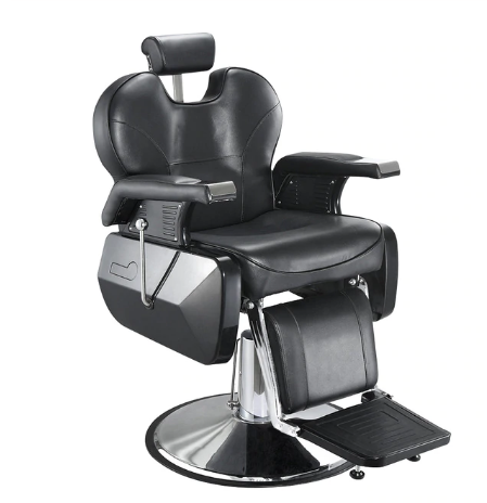 High Grade Salon Barber Tattoo Chair with 360° Swivel for Comfort and Flexibility, Adjustable and Durable Design for Professional Use