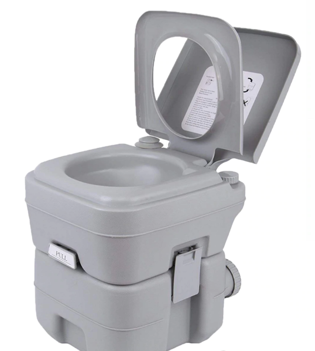 A Mobile Portable Toilet For Home, Hospital & Places with no sanitation