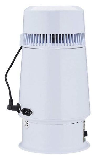 Upgraded 4L 750W Digital Control Distilling Water Machine with Handle