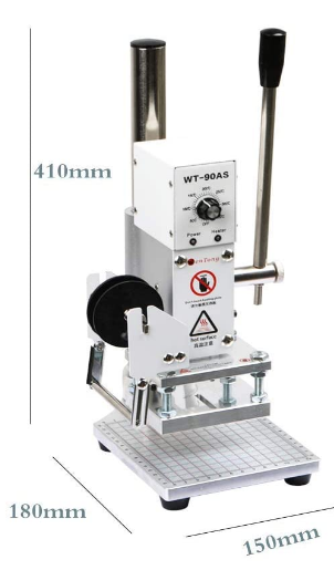 Hot Foil Stamping Machine Bronzing Machine with Positioning Slider for Precision and Custom Printing