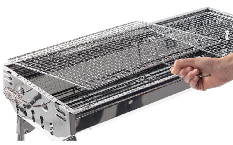 Portable &amp; Foldable Stainless Steel Outdoor Barbecue Grill