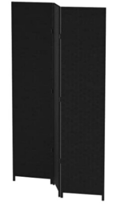 Free Standing Woven Paper Folding Decorative Privacy Screen Divider