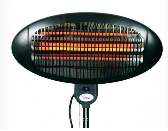 In/Outdoor Electric Lamp Patio Standing Heater Safety Heat Protection