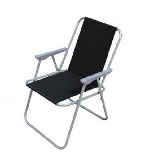 Garden Table Set with 4 Black Chairs for Outdoor Dining and Relaxation