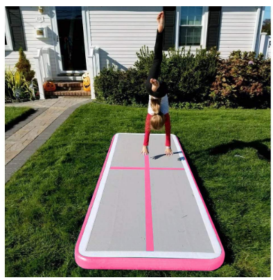 Inflatable Gymnastics Tumbling Mats for Safe and Convenient Practice, Tumbling, and Exercise Sessions