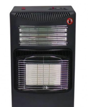 Portable Butane Fire Gas Electric Cabinet Heater