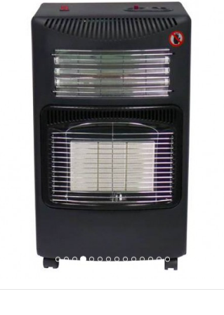 Portable Butane Fire Gas Electric Cabinet Heater