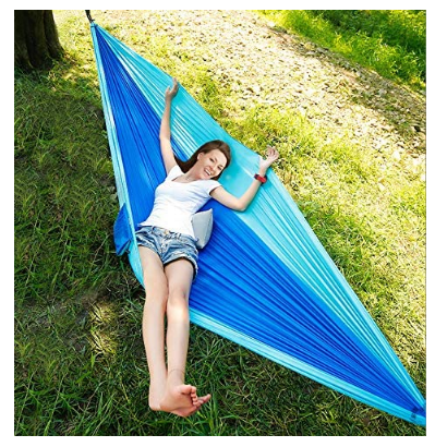 Double Camping Hammock with Bug Net – Waterproof and Durable for Outdoor Adventures, Backpacking, and Hiking