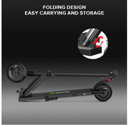Foldable Electric Scooter Smart Longboard for Adults, Portable and High-Speed Electric Skateboard
