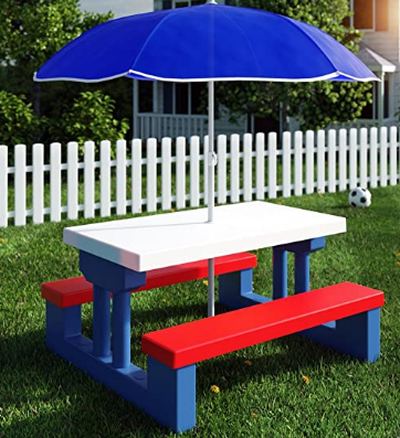 Kids furniture including parasol Child Seat Group