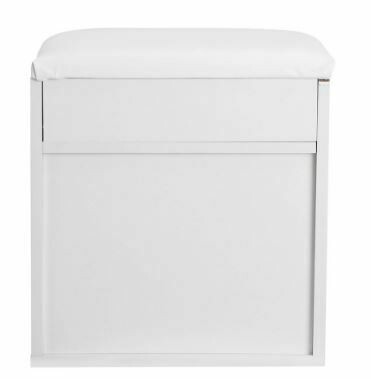 Shoe Bench Wooden Shoes Storage Organizer Cabinet Padded Seat