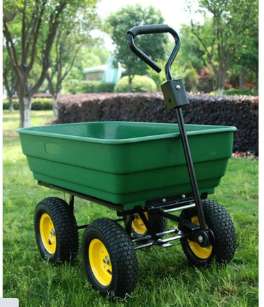 Heavy Duty 4 Wheel Trolley for Transporting Heavy Loads, Durable Cart for Industrial and Commercial Use