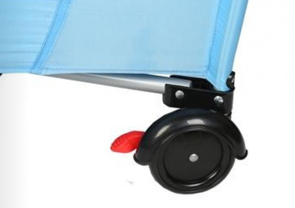 Foldable Baby Cot With Play bar &amp; 3 detachable toys