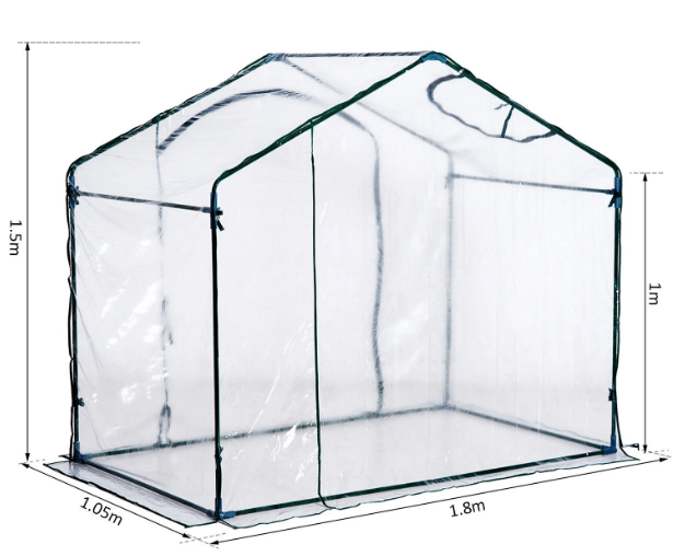 Portable Walk-in PVC Greenhouse