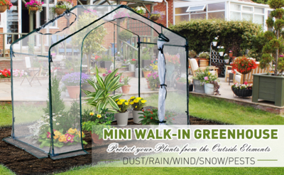 Portable Walk-in PVC Greenhouse