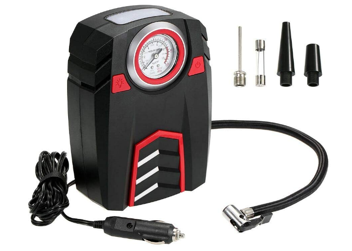 Portable 12V DC Air Pump, With Pointer Display