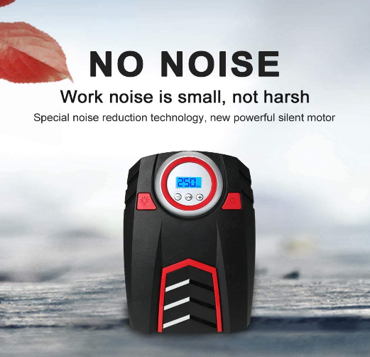 Portable 12V DC Air Pump, With LED Display