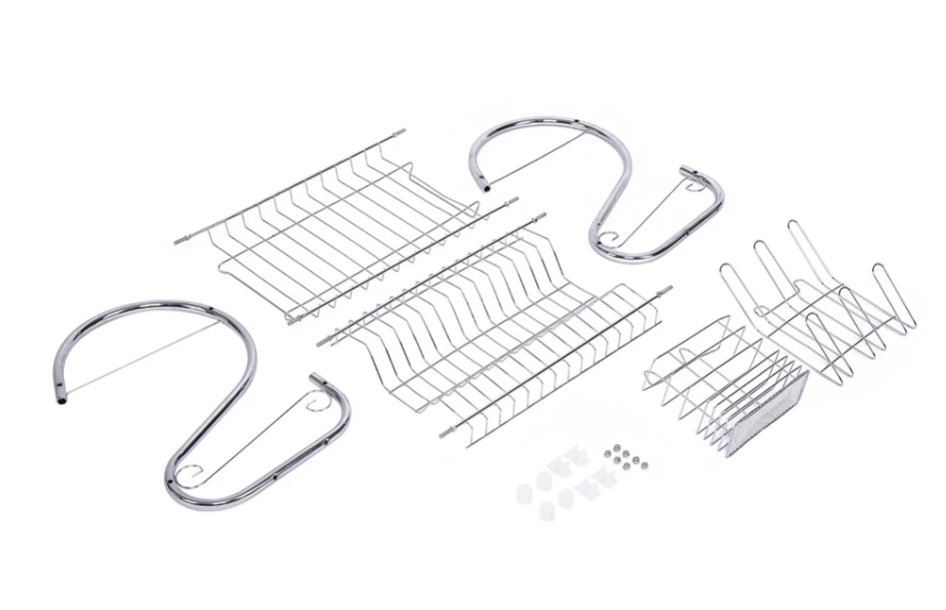 Dish Rack Holder for Drying and Storage – Kitchen Sink Organizer for Plates, Cups, and Utensils