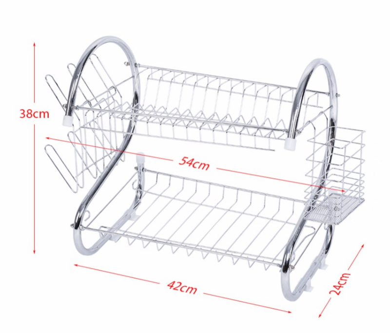 Dish Rack Holder Drying Storage