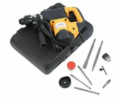 Industrial Electric Hammer Set With Drill Accessories For Wood Metal Tool