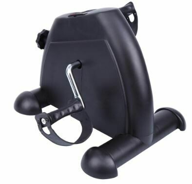 Mini Pedal Exercise Bike LCD Display Cycling Trainer Home Exerciser Equipment Fitness Arm
