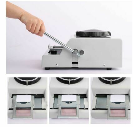 PVC Card Credit ID VIP Manual Embosser Machine Credit Card