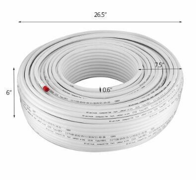 Oxygen Barrier Radiant Floor PEX Pipe Radiant Heat Floor Heating Plumbing