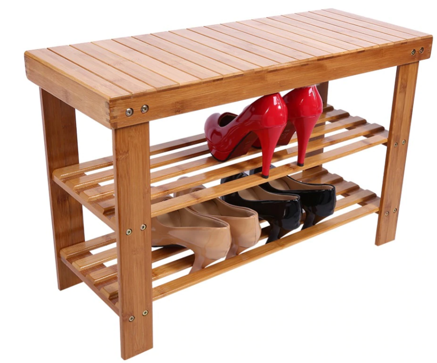 Stable Structure Shoe Rack Bench